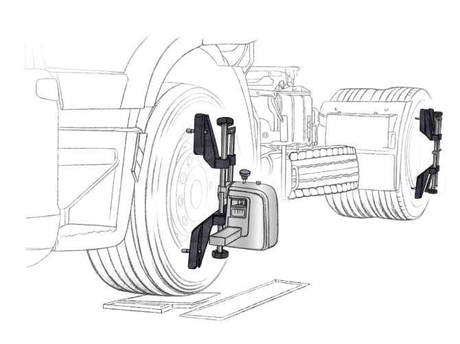 Развал-схождение грузовиков